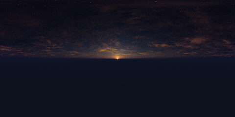 View of the Sky, Galaxy Cosmic bodies Space Light. Seamless spherical hdri panorama 360 degrees angle view for use in 3D Softwere or edit 360° VR drone shot or video. © iDesign