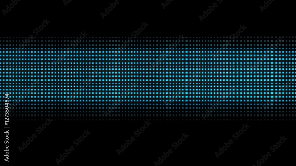 Poster abstract blue grid light pattern design