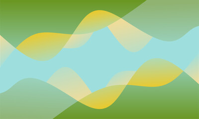 Obraz premium abstract vector background with waves