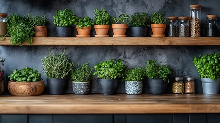 Fototapeta premium Greenery home display