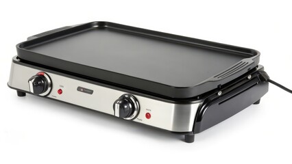 Electric Griddle, Stainless Steel, Cooking Appliance, Kitchen Device
