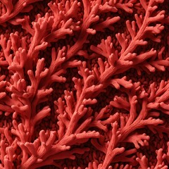 Red Coral Texture Background