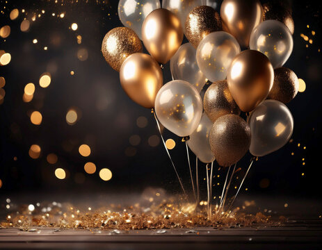 Celebrate in style with elegant balloons and festive decorations for your event