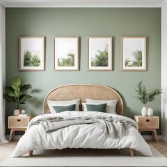 Serene Bohemian Bedroom Interior Design