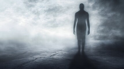 The Haunting Shadow: A Visual Representation of PTSD and Its Emotional Impacts on Individuals Walking Toward Recovery