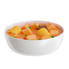 Hearty Sancocho Soup with Corn and Vegetables