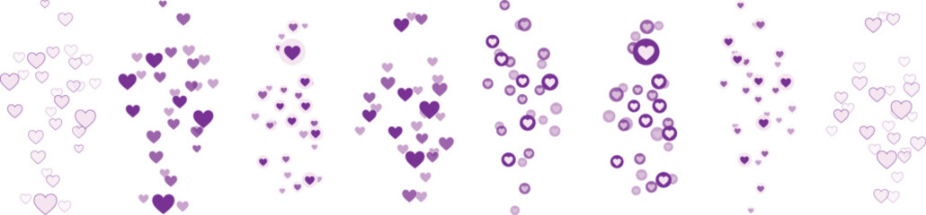 Vector Set of Like Icons in Round Shape. Social Media Thumbs Up Pack. Flat Design UI Elements for Web and App