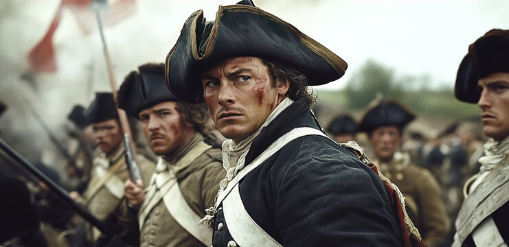 Military leaders prepare for the Battle of Long Island during the American Revolution