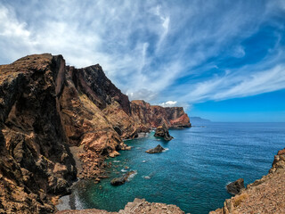 Dramatische Steilk&uuml;ste von Madeira, Ponta de S&atilde;o Louren&ccedil;o