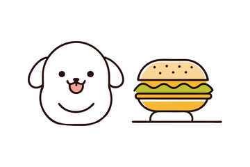 fast food cartoon character