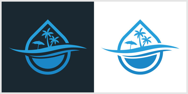 Water with Ocean and Sea waves for Beach Holidays