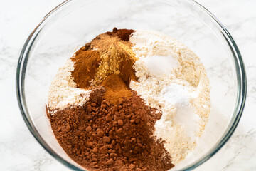 Chocolate Gingerbread Cookie Dough for Holiday Baking