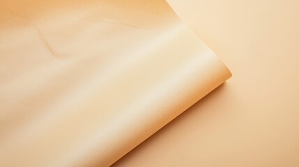 Soft beige parchment over a smooth surface.