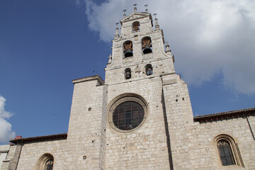 Fototapeta premium san lesmes abad church in burgos in spain 