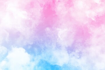 Fototapeta premium Pastel sky cloudscape; dreamy background for design