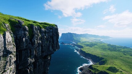 Coastal Clifftop Panorama
