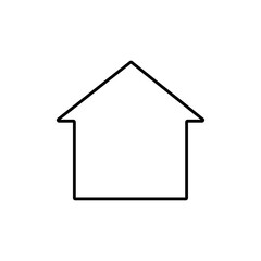 house icon on a white background