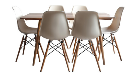 Rustic Wooden Bench with Weathered Finish Isolated on White Background for Vintage Style Decor