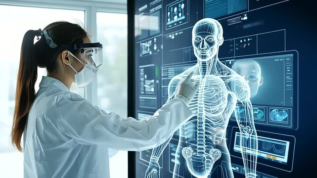 1_Scientist in High Tech Lab Developing Vaccine