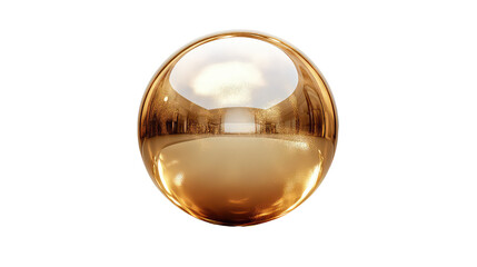 Fototapeta premium golden egg in glass isolated on white transparent background PNG