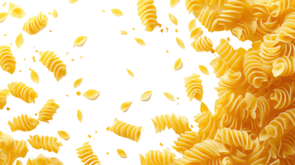 pasta background texture isolated on white transparent background PNG