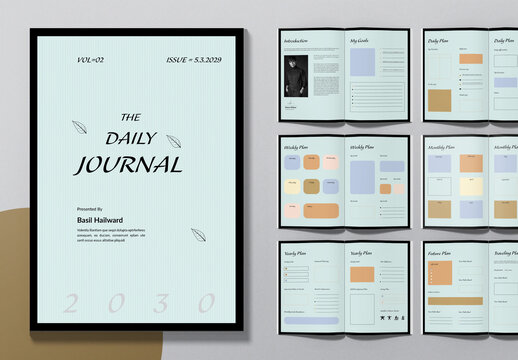 Journal Planner Layout