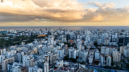 Atardecer en Santo Domingo.