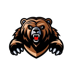 vector illustration of a lbear