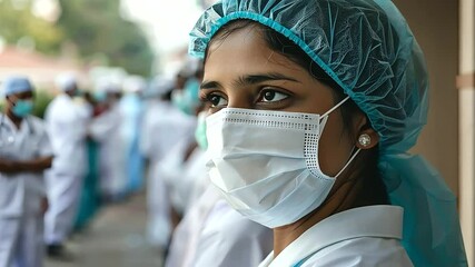 3_Healthcare Workers Organizing Mass Vaccination Drive