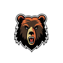 bear head vector