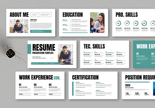 Professional Resume Presentation Template