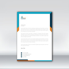 Professional Letterhead Vector Design. Elegant and Modern Templates.