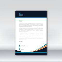 Professional Letterhead Vector Design. Elegant and Modern Templates.