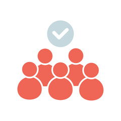 Icon a participant, isolated against a clean background.
