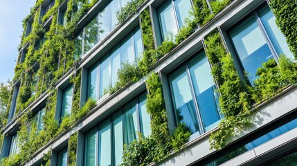 Inaugural ceremony for the opening of a new eco-friendly office building. Featuring sustainability and innovation