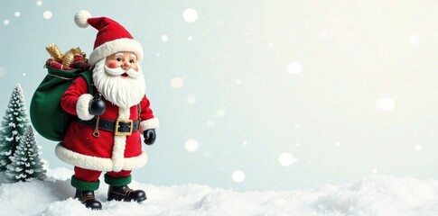 Detailverzierung Nikolaustagskalender auf wei?em Papier mit fein gezeichneter Nikolausfigur, Wei?es Papier, Nikolaus