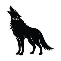 Wolf vector illustration.