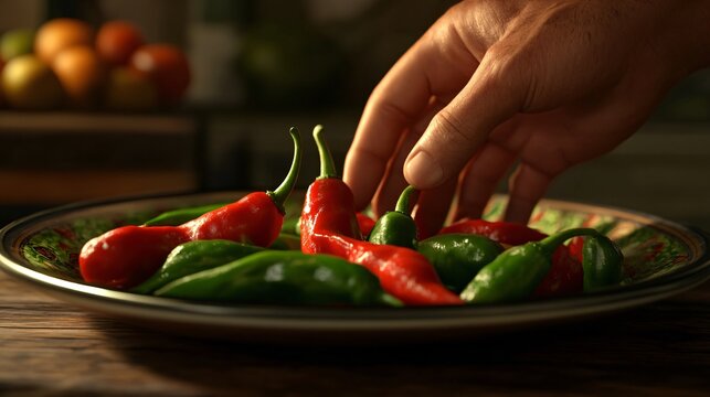 Spanish Dish: Hand-picked Pimientos de Padr�n Peppers