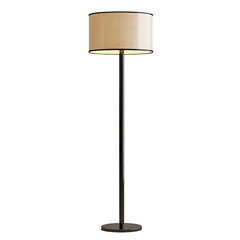 floor lamp Advertisement isolated on white background full depth of field 