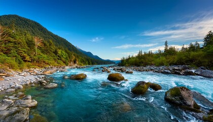 river on sutton pass vancouver island