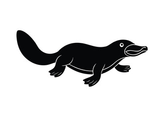 vector illustration of a cartoon seal
