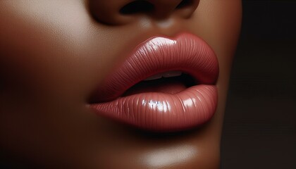 Women's lips symbolize silence.