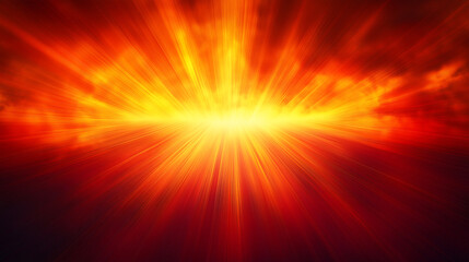 Obraz premium Fiery Light Burst Abstract Background for Energy, Celebration & Digital Design | Ideal for Websites & Branding, digital design, event promotions, website backgrounds, festival themes, celebration