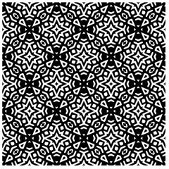  Abstract texture for fabric print, card, table cloth, furniture, banner, cover, invitation, decoration, wrapping. Seamless repeating pattern.  Black and white color. Carpet pattern texture.