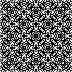  Abstract texture for fabric print, card, table cloth, furniture, banner, cover, invitation, decoration, wrapping. Seamless repeating pattern.  Black and white color. Carpet pattern texture.