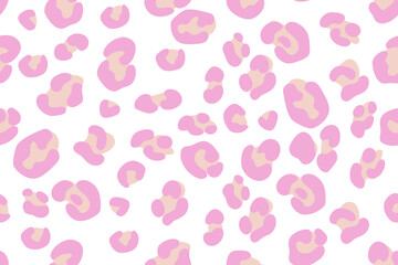 Vibrant leopard pattern design, ideal for textile
