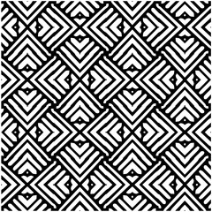 Abstract texture for fabric print, card, table cloth, furniture, banner, cover, invitation, decoration, wrapping. Seamless repeating pattern.  Black and white color. Carpet pattern texture.