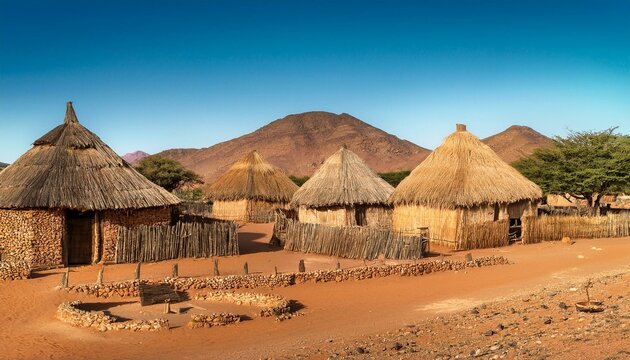 himba village in namibia
