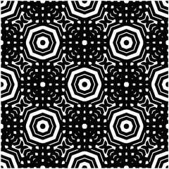 Abstract texture for fabric print, card, table cloth, furniture, banner, cover, invitation, decoration, wrapping. Seamless repeating pattern.  Black and white color. Carpet pattern texture.