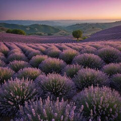 Fototapeta premium lavender field provence france